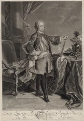 Porträt von Ludwig XV. von Frankreich
